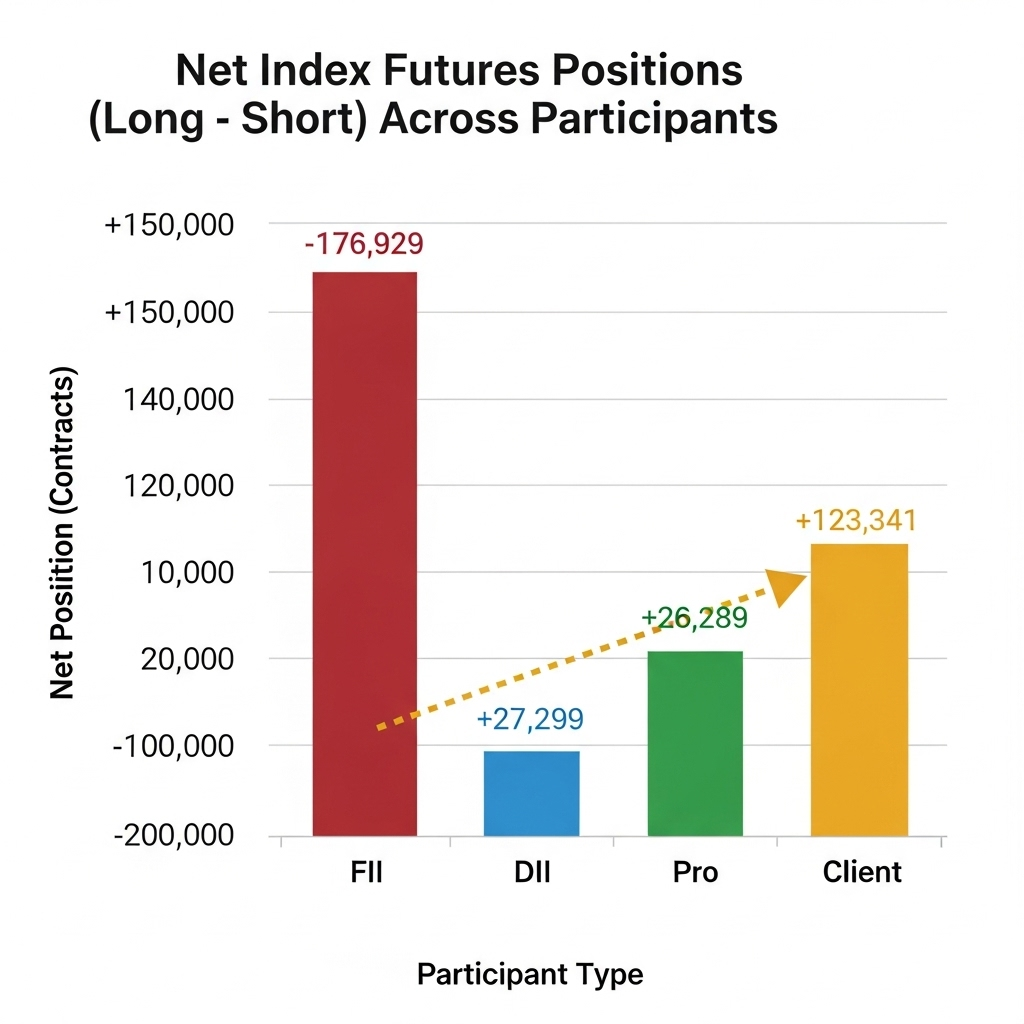 FII DII data 26 August 2025