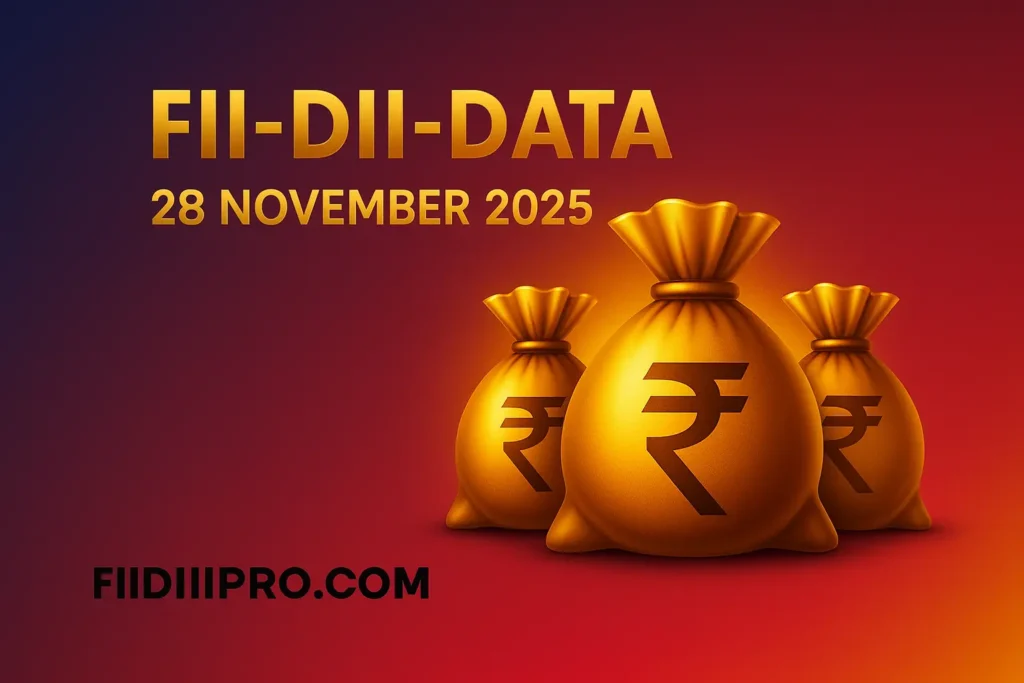 FII DII Data 28 November 2025