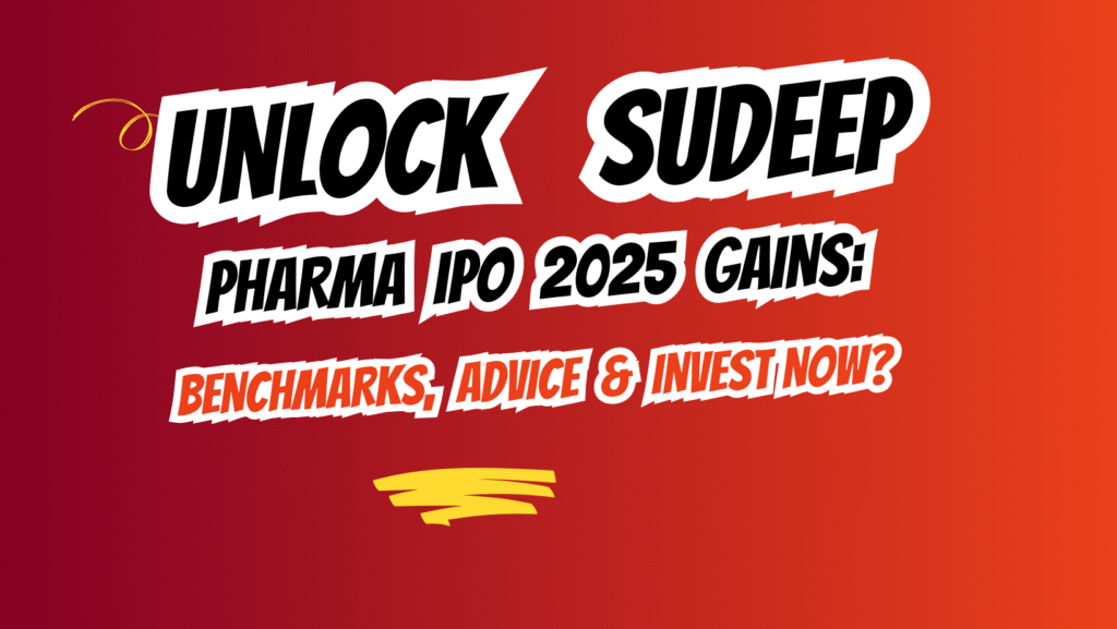 Sudeep Pharma IPO